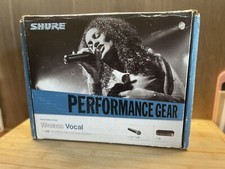 Shure Microfono Wireless Performance Gear /Pg 58 - Pg4 -2 Microfoni/2 Ricevitori