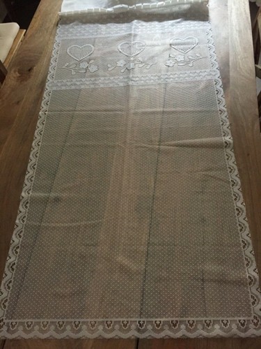 Tendina pizzo sintetico - , fiori