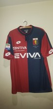 GENOA OFFICIAL VINTAGE  FOOTBALL  SHIRT MAGLIA CALCIO LAXALT MATCH WORN