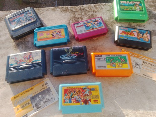 Lot jeux famicom super - jeux,