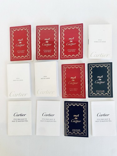 Cartier lotto libretti - lotto, di