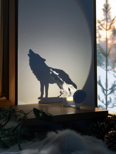 Lampada ombra lupo - ombra,