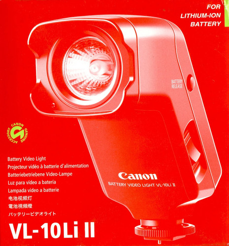 Canon 10li video - canon, light