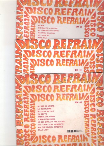 Disco refrain 43 patty - disco, refrain=38-40-43=patty