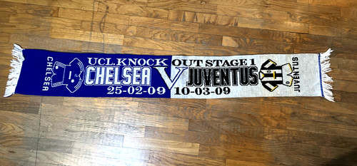 Juventus chelsea 2009 - 2009, sciarpa