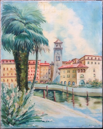 Uferpromenade con torre - uferpromenade,