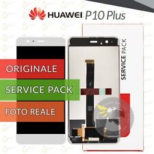 DISPLAY ORIGINALE HUAWEI P10 PLUS VKY-L09 VKY-L29 SCHERMO FRAME LCD BIANCO VETRO