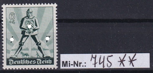 Impero tedesco michel 745 - michel,
