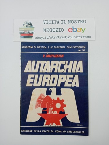 Autarchia europea v - autarchia,