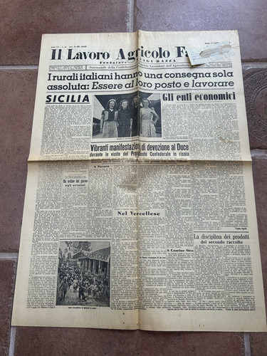 Lavoro agricolo fascista - lavoro,