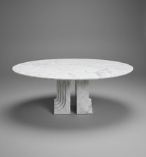 "Samo" Carrara marble dining