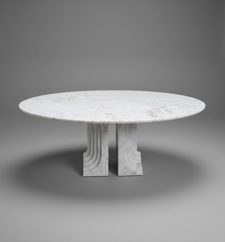 Samo carrara marble dining - "samo",