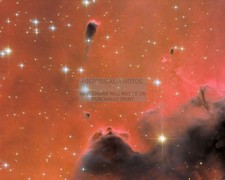 GLISTENING RED NEBULA
