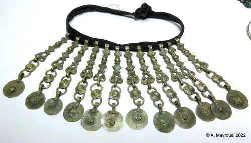 Pashtun fringe choker - fringe, necklace
