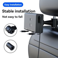 Stazione di Ricarica Auto 2 in 1 Sedile Posteriore Retrattile Box Caricabatteria Auto per Ride Share)