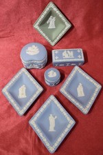 INSIEME DI 7  CERAMICA WEDGWOOD BISCUIT ANNI '50 ENGLAND