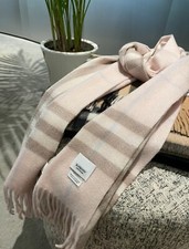 Sciarpa Burberry original. Donna 100% Cashmere Rosa *ULTIMI SALDI 2025*