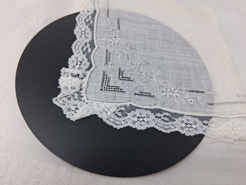 Vintage pizzo bordato madeira - pizzo,