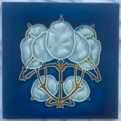 Piastrella art nouveau - piastrella,