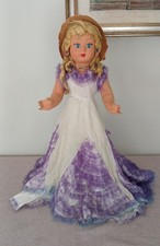 Bambola Athena Piacenza anni 50/60 H.65 cm