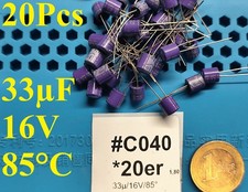 20x Condensatore Elettrolitico