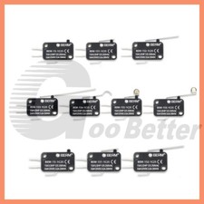 Microinterruttore SPDT Micro Interruttore Leva / Microinterruttore a Rullo Lungo Curvo 250V 15A