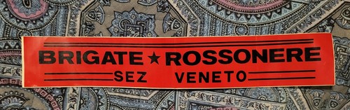 Adesivo brigate rossonere - brigate,