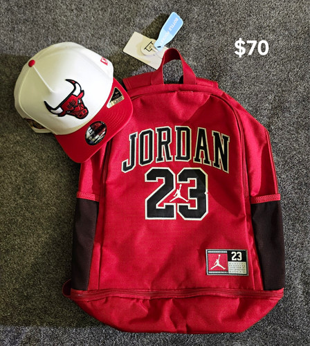 Zaino jordan rosso nero - jordan, 23
