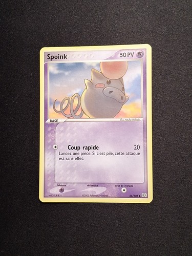 Spoink 106 emeraude - spoink,