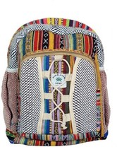 Zaino fatto a mano con stampa