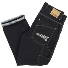 Pantaloni jeans denim larghi