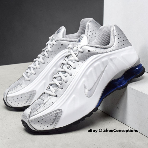 Nike shox shoes white - r4,