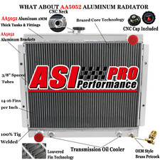 ASI 3 ROW ALUMINUM RADIATOR