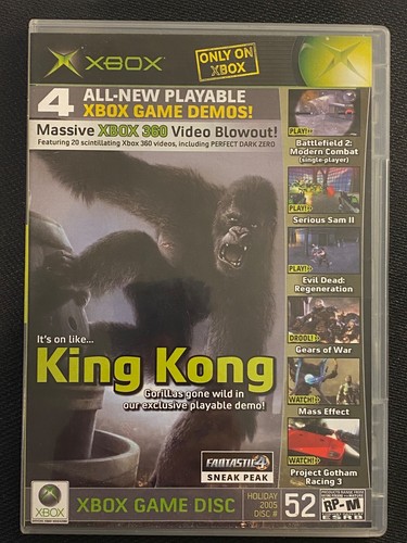 King kong xbox demo - king,