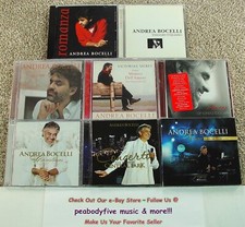 Lot Of 9 ANDREA BOCELLI