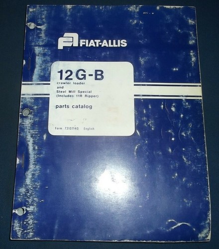 Fiat allis 12g manuale - 12g-b,