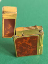 Originale accendino Dupont anni '90 laminato in oro  - Dupont lighter