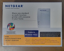 Print Server Netgear PS121 v2 USB - server di stampa --USATO--