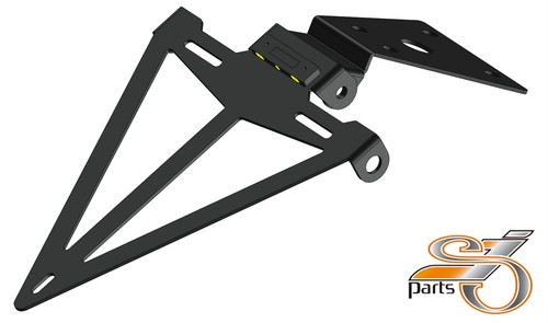 Supporto targa adatto honda - supporto, a
