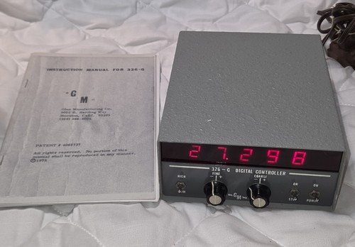 Glen 326 controller - glen, 326-g