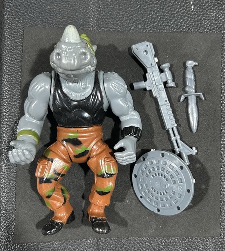 1988 tmnt rocksteady hard - 1988, head