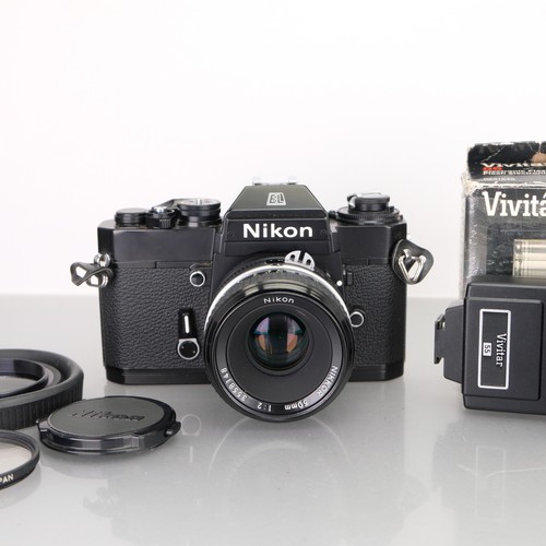 Nikon el2 35mm fotocamera - 35mm,