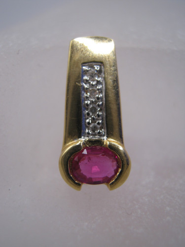 Elegante ciondolo 750 gold con - ciondolo,