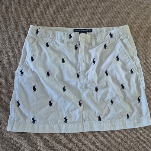 Minigonna bianca vintage ralph - bianca,