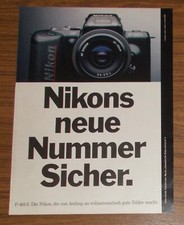 Seltene Werbung vintage NIKON