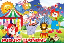 Cialda - Ostia per torte Circo