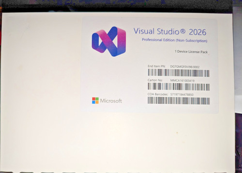 Microsoft visual studio 2026 - microsoft,