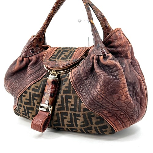 Borsa spia fendi zucca - spia,