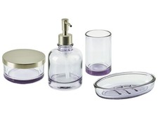 Set di 4 Accessori Bagno in