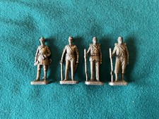 Soldatini Kinder metallfiguren Nordisti argento.